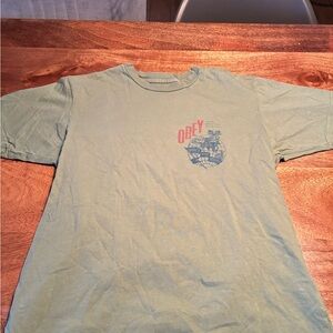 Obey Olive Graphic Tee
